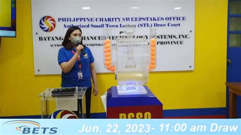 stl batangas live draw today 11am|OCTOBER 22, 2023 .